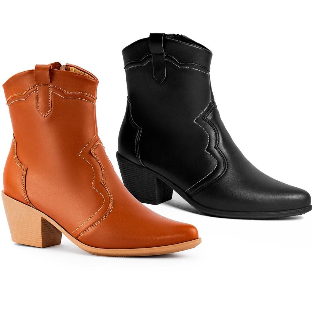Bota Western Feminina Lumiss: Estilo e Conforto!