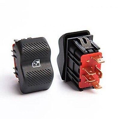 Botão Interruptor Elétrico Simples para Vidro do Gol G2