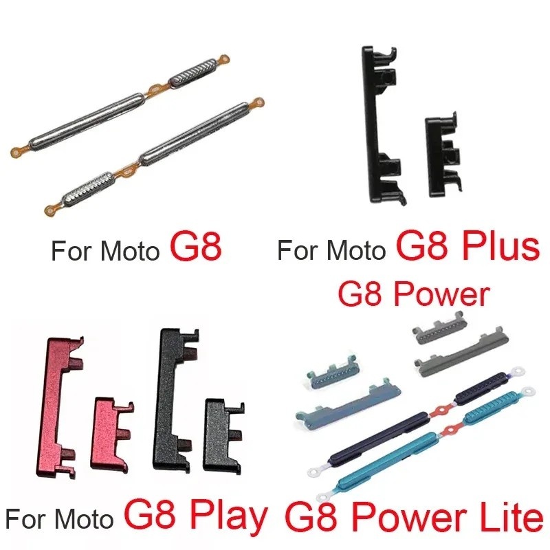 Botão Liga/Volume Moto G8: Peça de Reparo Original