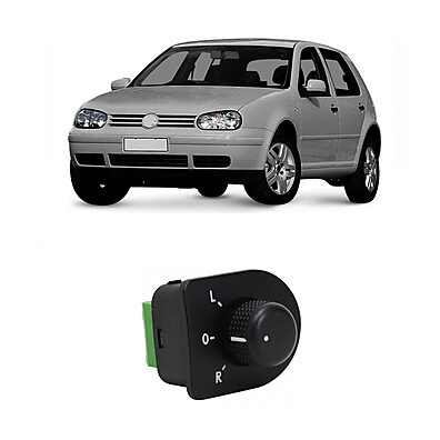 Botão Retrovisor Elétrico: Golf, Gol e Mais!