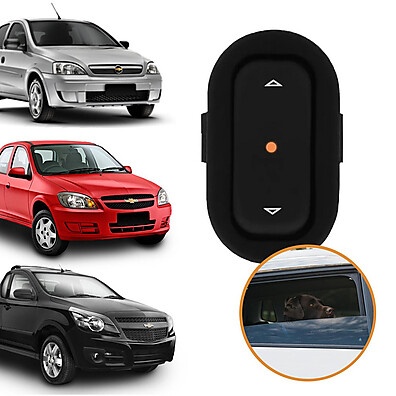 Botão Vidro Elétrico: Corsa, Celta e Mais!