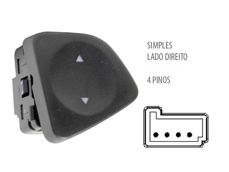 Botão Vidro Elétrico Uno: Simples, Resistente e Rápido!