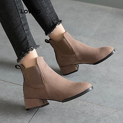 Botas Chelsea Femininas Lovito: Elegância e Conforto