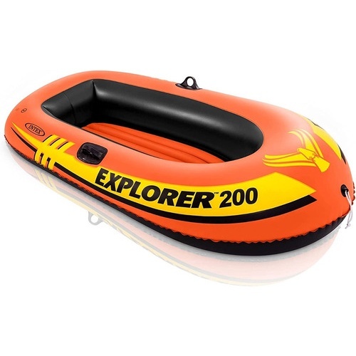 Bote Inflável Explorer 200: Aventura Aquática para 2!