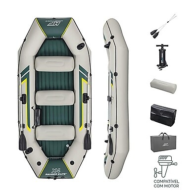 Bote Inflável Ranger Elite 4x: Aventura Aquática!