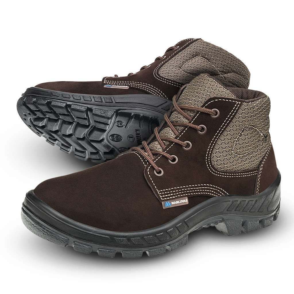 Botina Trekking Couro Nubuck Café Marluvas: Segurança e Conforto