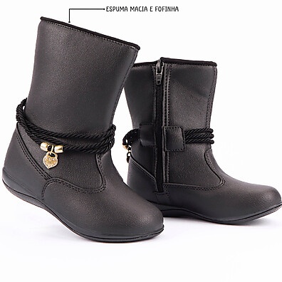Botinha Infantil Feminina: Conforto e Estilo!