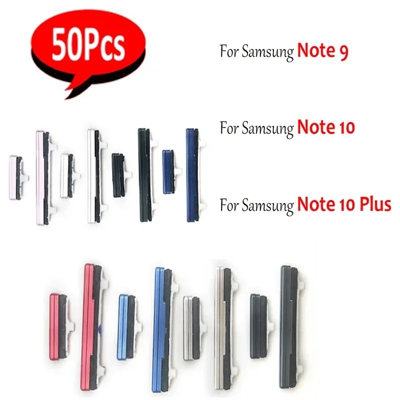 Botões Laterais Samsung Note: Kit 50 Peças