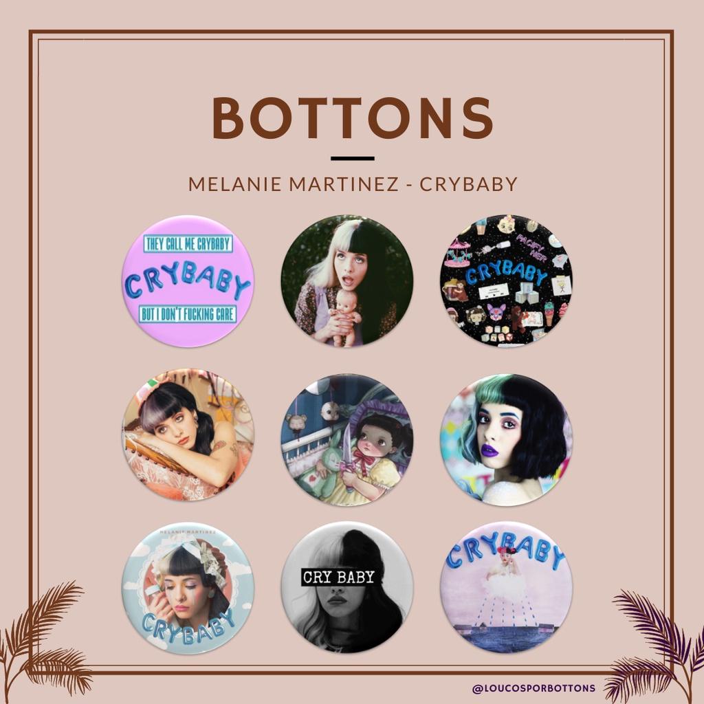 Botões Melanie Martinez Crybaby 3,5cm – Personalize Seu Estilo!