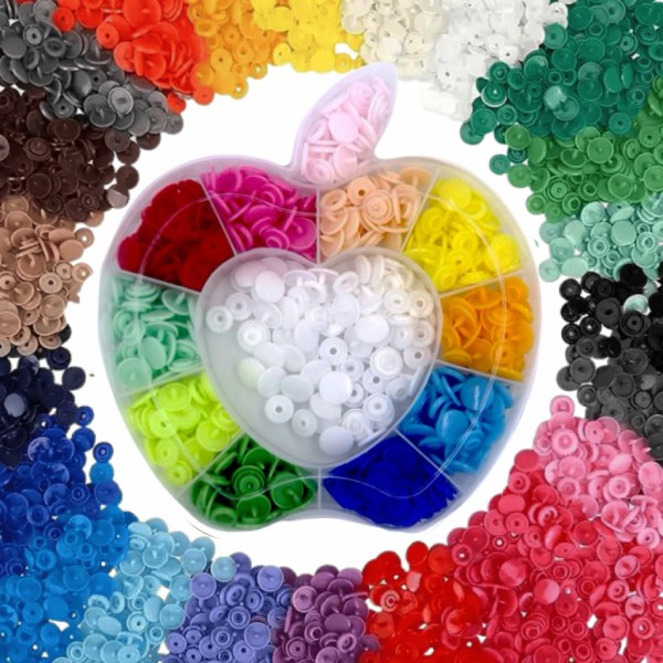 Botões Rita 12mm: 130 Cores P/ Artesanato!