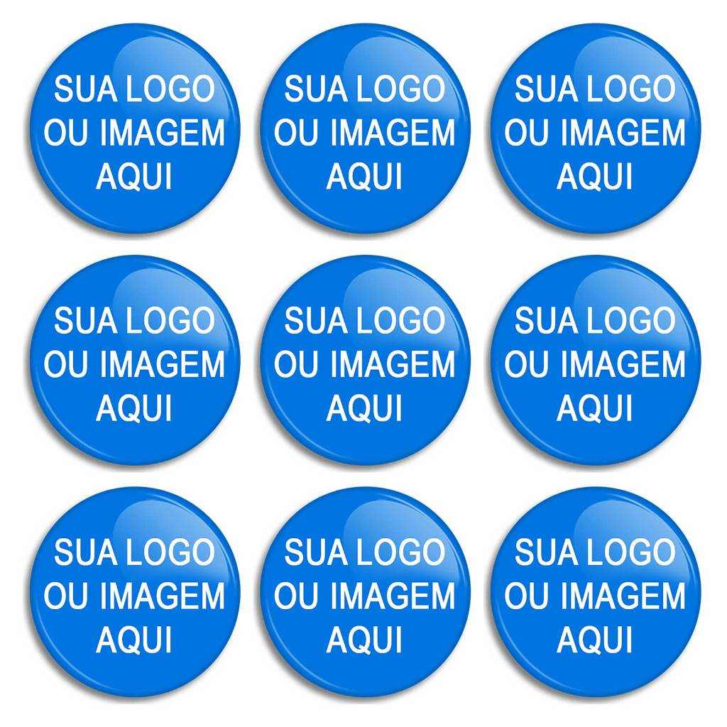 Botons Personalizados com Sua Logo ou Foto