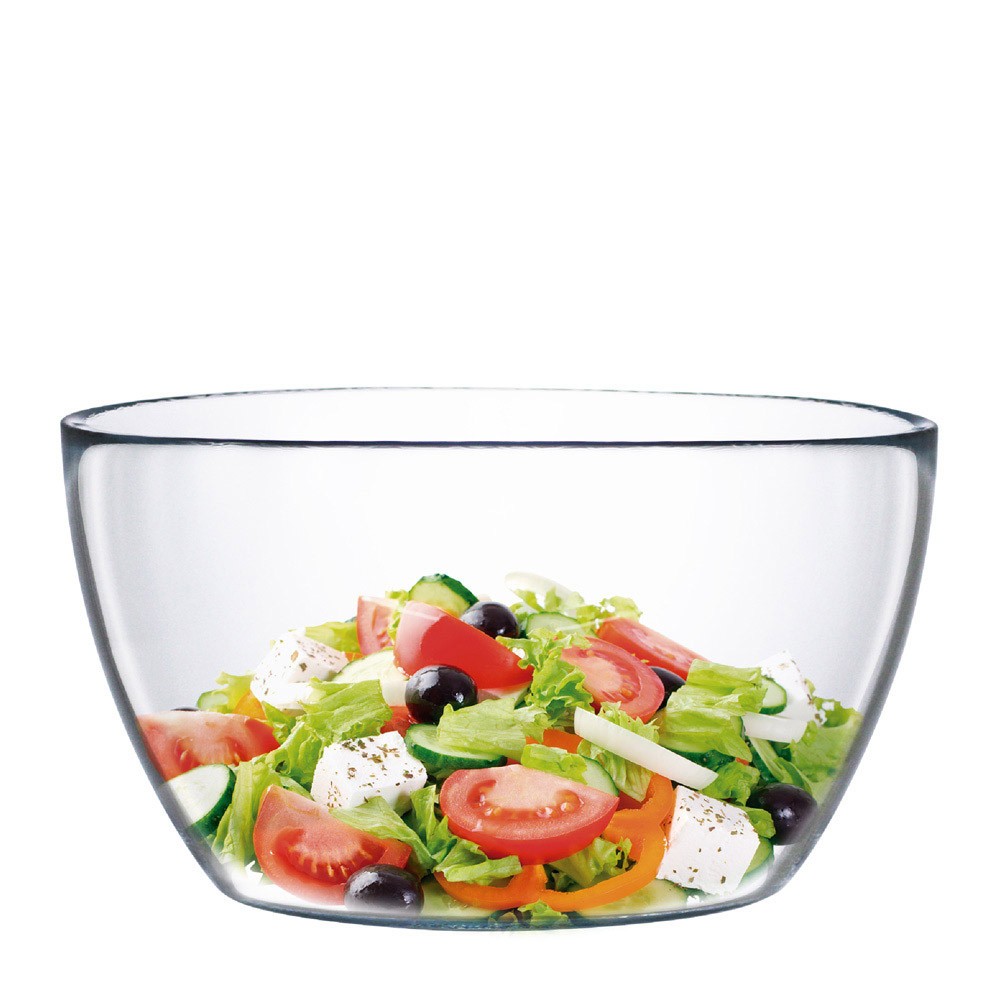 Bowl de Vidro Tropical: Elegância na Sua Mesa