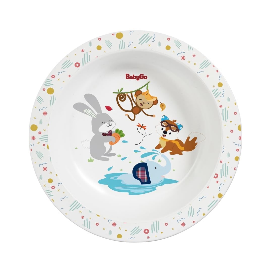 Prato Bowl Fundo Infantil 450ml - Estimule Boas Refeições com Design Divertido