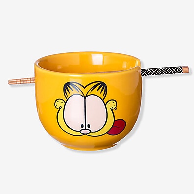 Bowl Garfield com Hashi: Coma com Estilo!