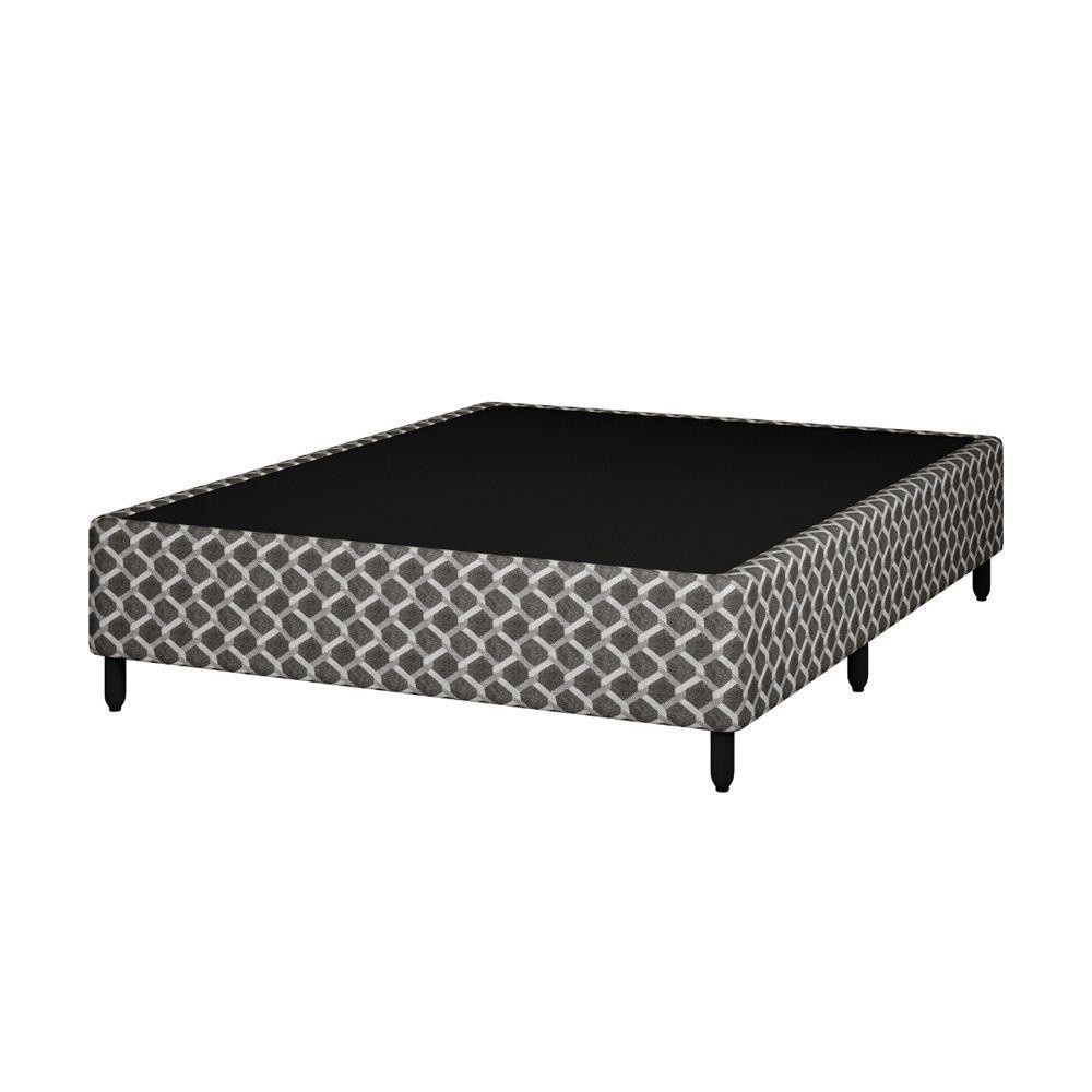 Box Casal Preto 138x188 Plumatex: Conforto e Estabilidade