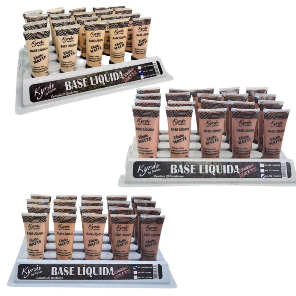 Box Kyrav: 20 Bases Matte Impecáveis!