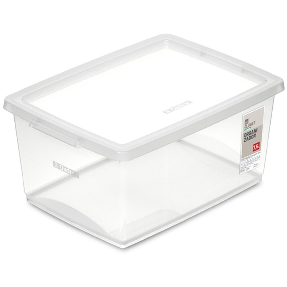 Box Organizador 7,5L: Organize com Estilo!