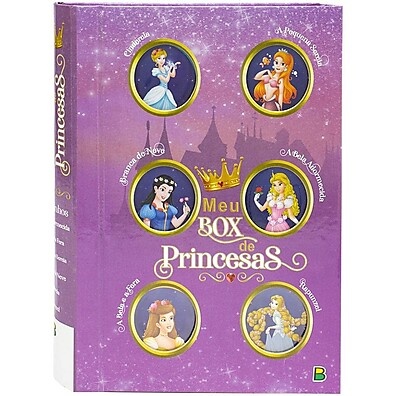 Box Princesas: 6 Livros Capa Dura + Quebra-Cabeça