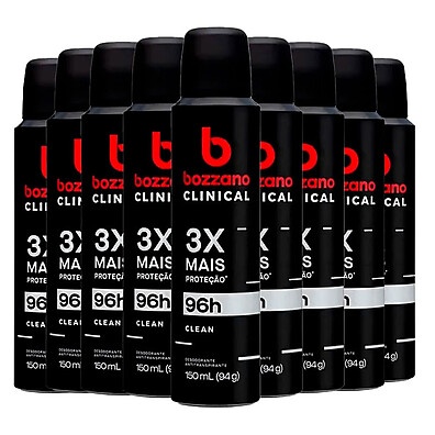 Bozzano Clinical Clean: 9 Desodorantes para Homens