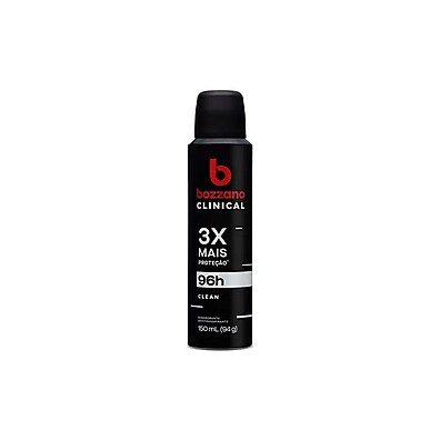 Bozzano Clinical Clean: 96h de Proteção Antiodor