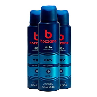 Bozzano Dry: Proteção 48h e Pele Seca!