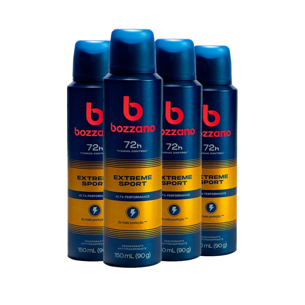 Bozzano Extreme: Proteção e Frescor para o Homem Ativo