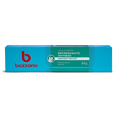 Bozzano Refrescante: Barbear Suave e Sem Irritação