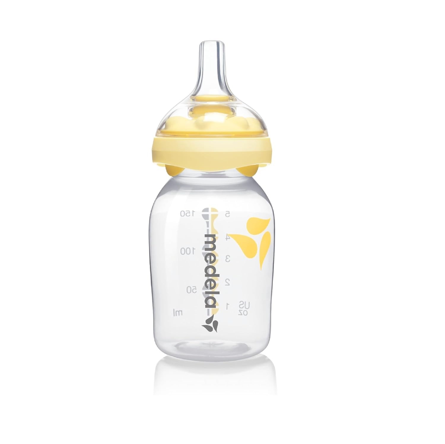 Mamadeira Calma 150ml - Bico Inovador com Controle de Fluxo Natural, Livre de BPA