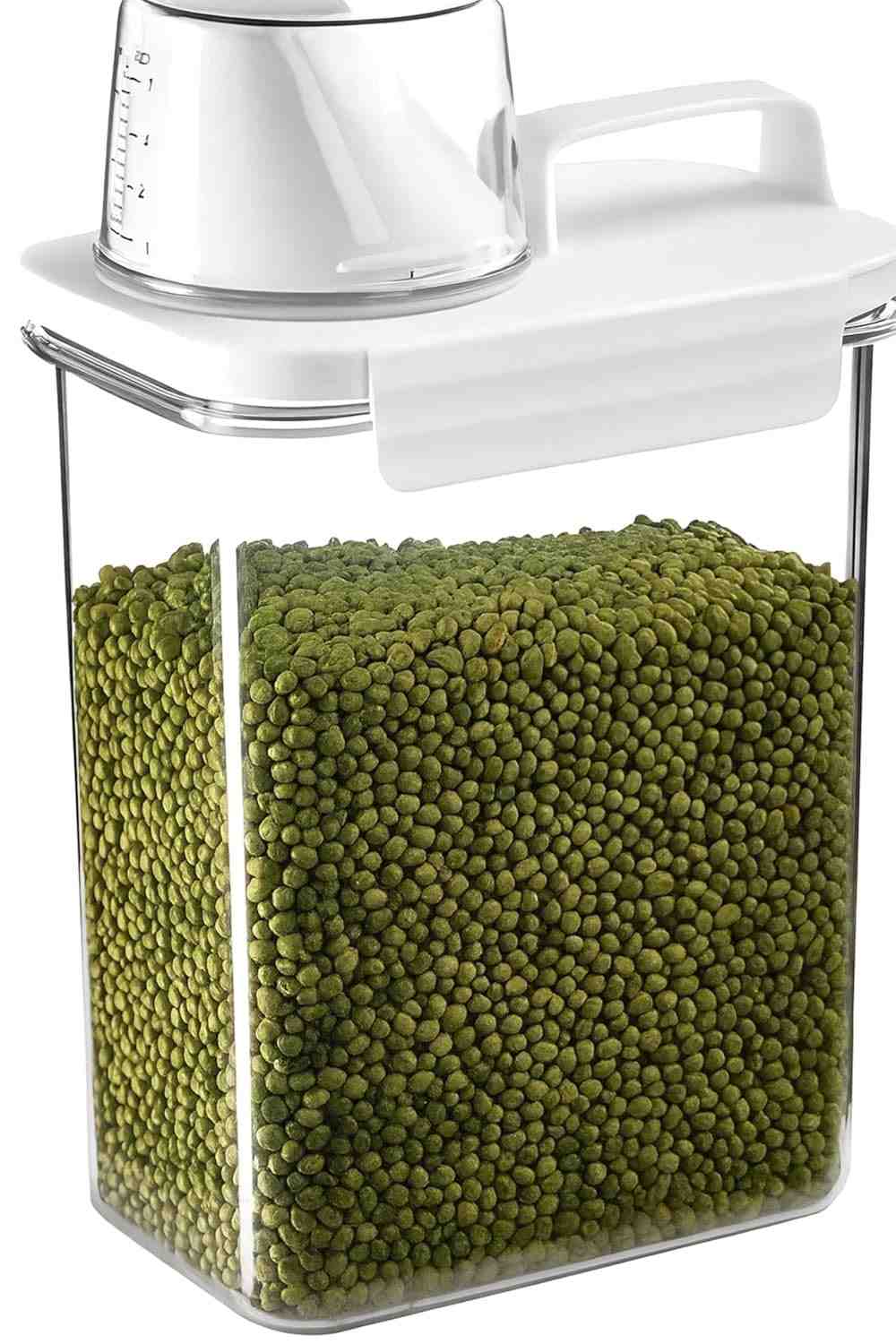 Pote Hermético 2,3L com Tampa Trava e Copo Medidor BPA Free – Organize sua Cozinha com Segurança e Estilo