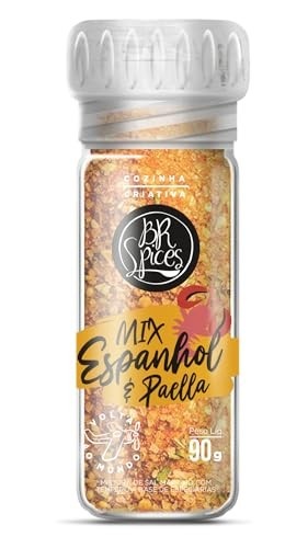 BR Spices Tempero Mix Espanhol & Paella Com Moedor 90G -