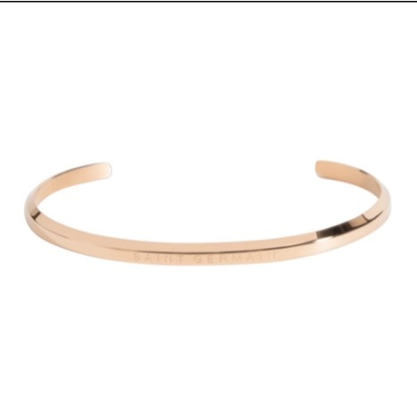 Bracelete Saint Germain Rosé Gold: Elegância Ajustável