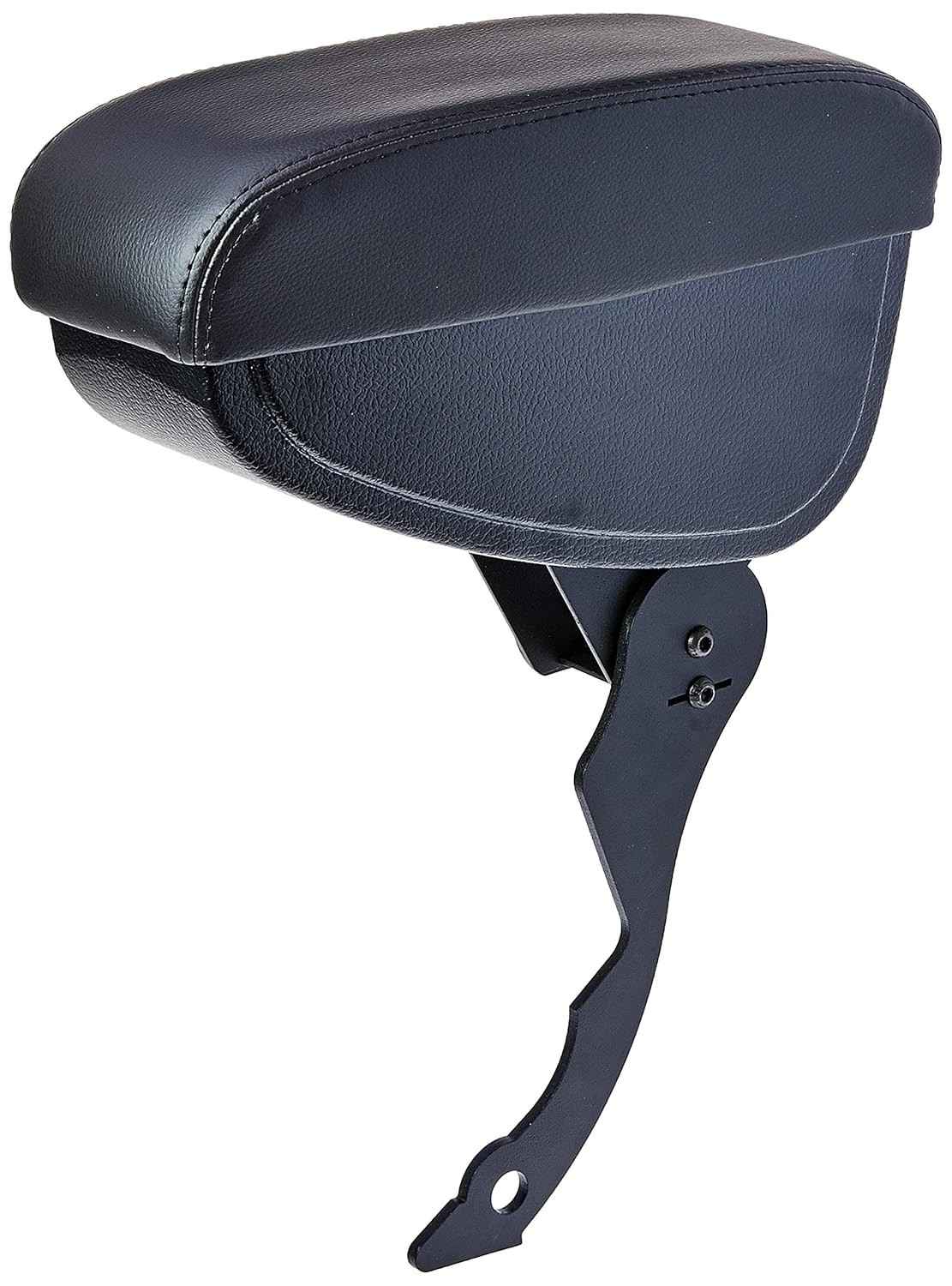 Apoio de Braço Curvo Ecológico Preto para Fiat Palio, Siena, Strada e Uno Mille (1984-2012) com Porta Objetos