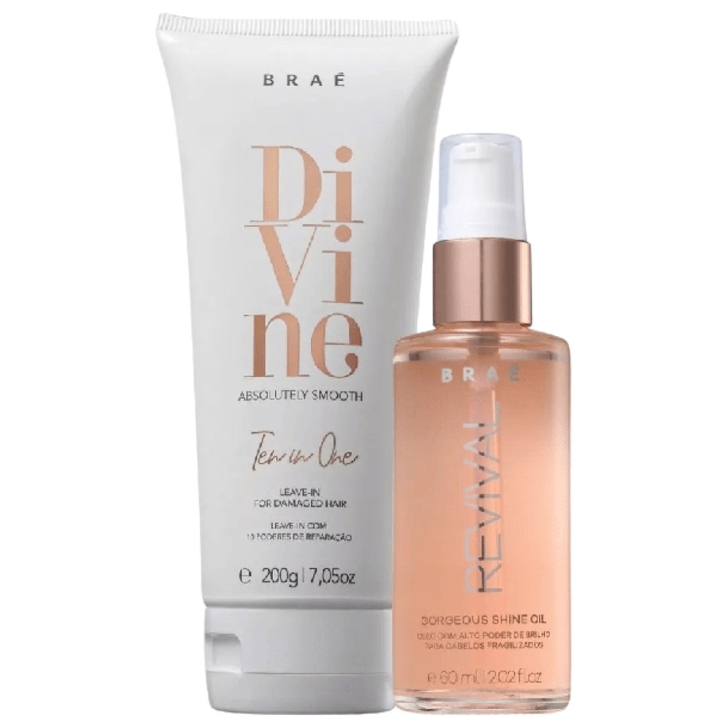 Braé Divine: Kit Cabelo Hidratado + Brilho!