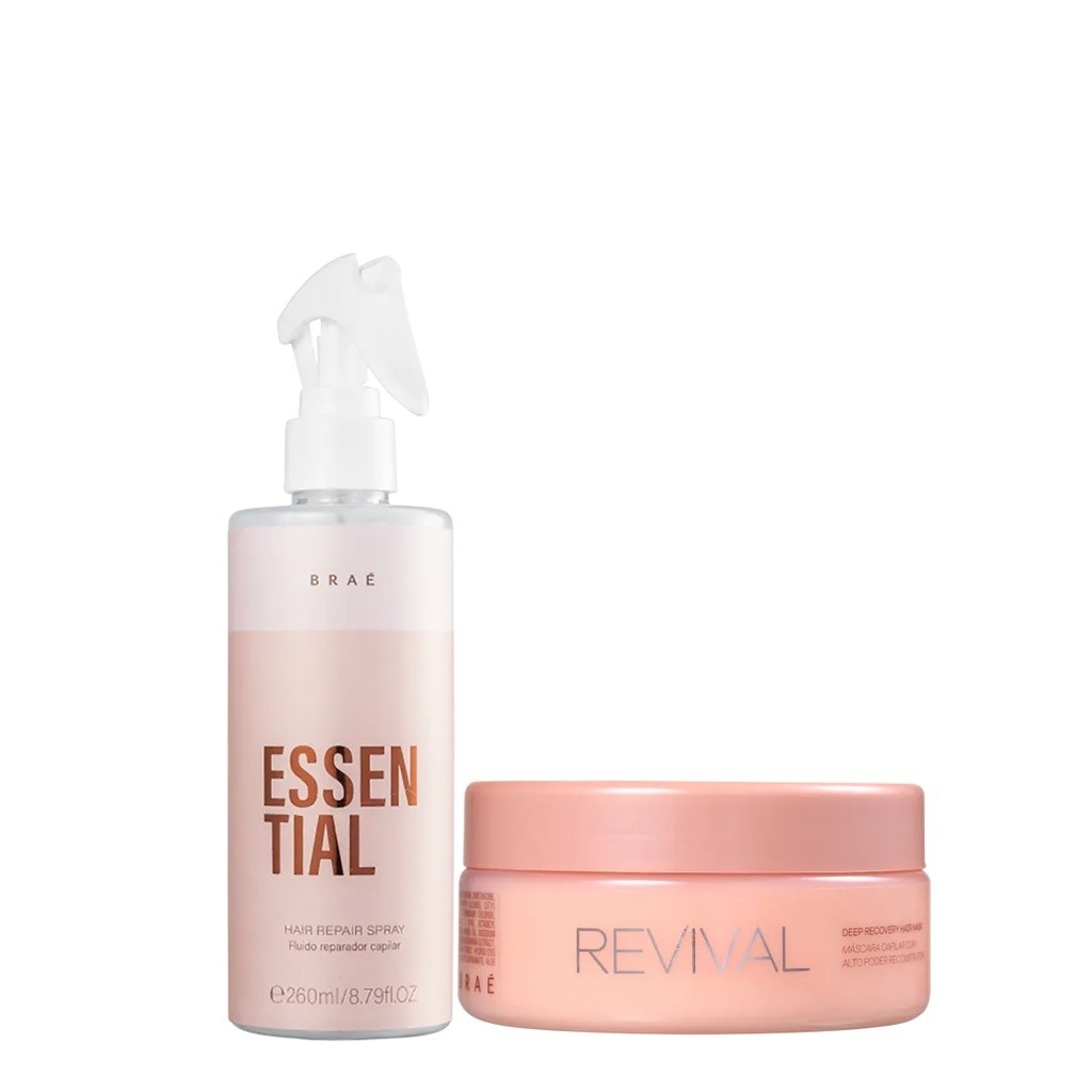 Braé Revival: Kit Reconstrução Capilar