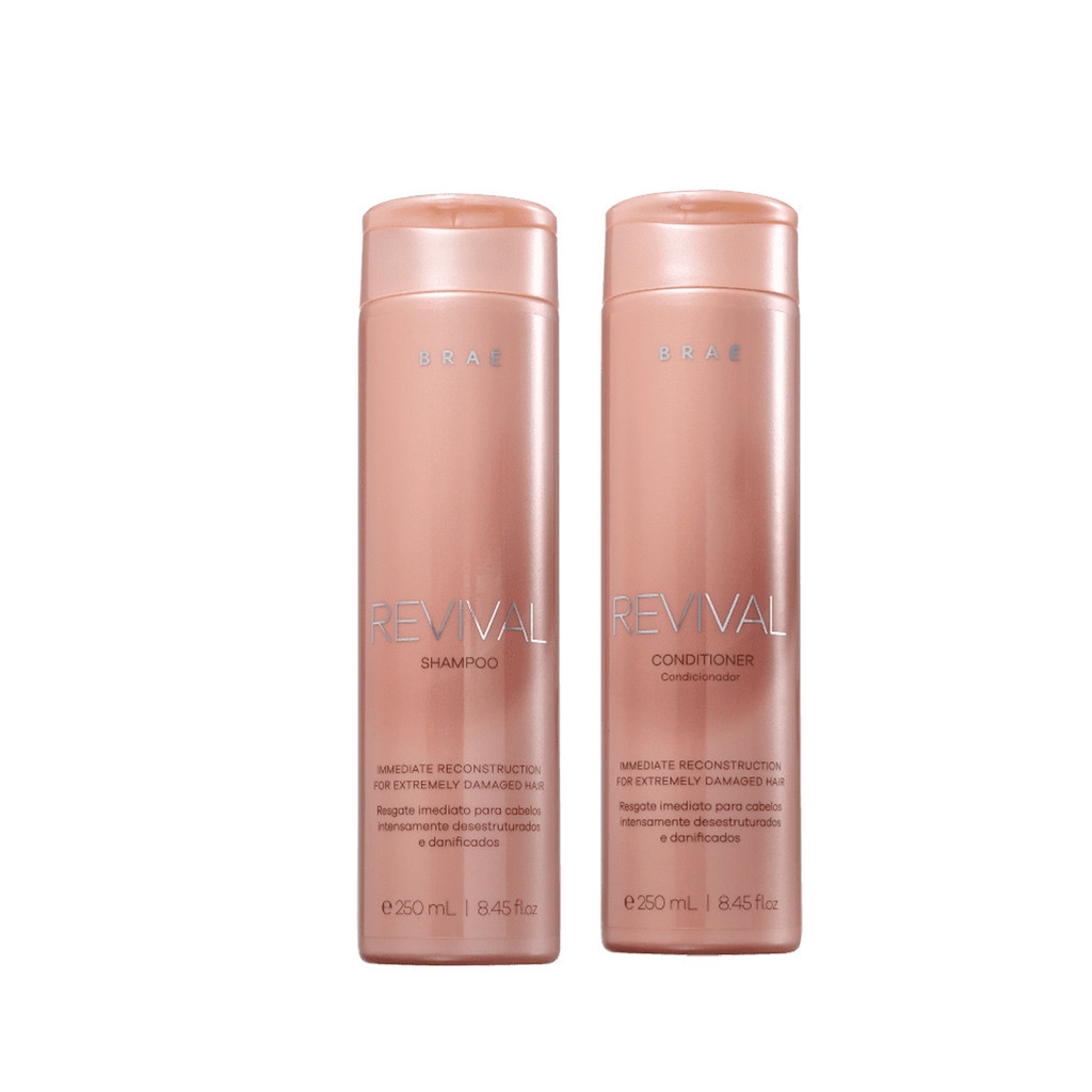 Braé Revival: Kit Shampoo e Condicionador