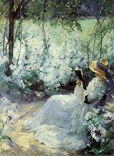 Tela Canvas Deliciosa Solidão de Frank Bramley 75x102 - Arte de Museu para Decoração Elegante