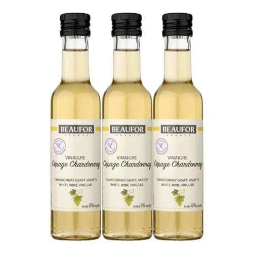 Kit c/ 3und Vinagre Francês Branco Chardonnay 250ml