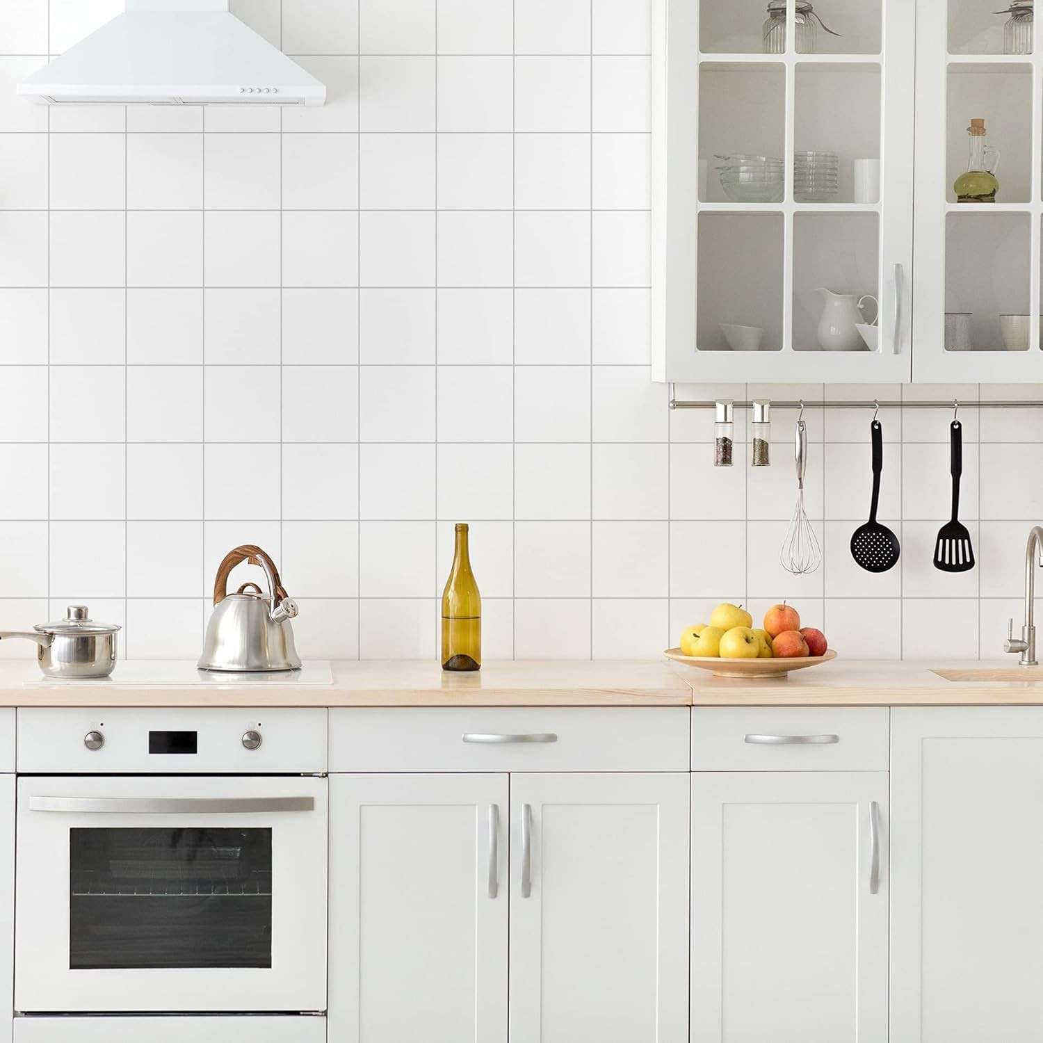 Adesivo de Azulejo Branco 15x15 cm com 36 Unidades - Fácil Aplicação e Alta Resolução