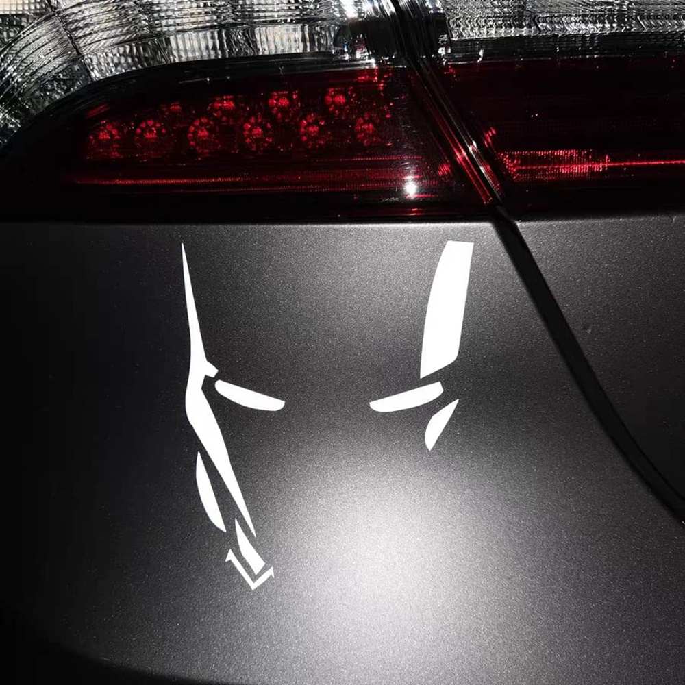 Adesivo Refletivo Personalizado para Carro e Moto (Branco)