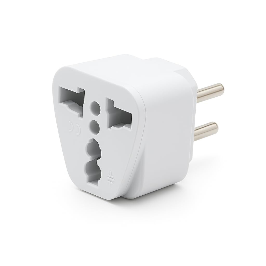 Adaptador Universal de Tomada: Conecte Globalmente UK/EU no Brasil Bivolt!