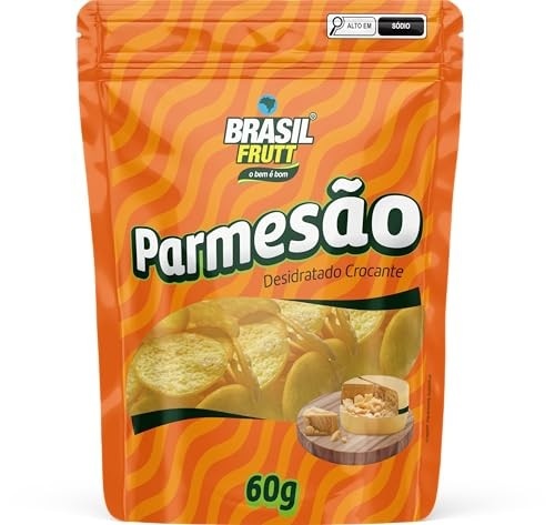 Brasil Frutt Queijo Parmesão Desidratado pacote 60g