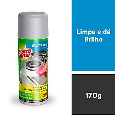 Brilha Inox 3M: Limpeza e Brilho Sem Esforço!
