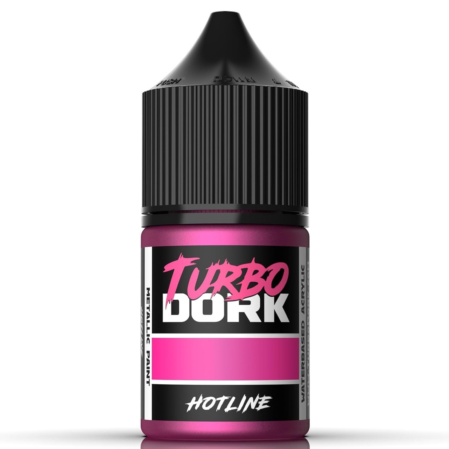 Turbo Dork Tinta Acrílica Metálica Hotline 22ml - Acabamento Brilhante e Não Tóxico