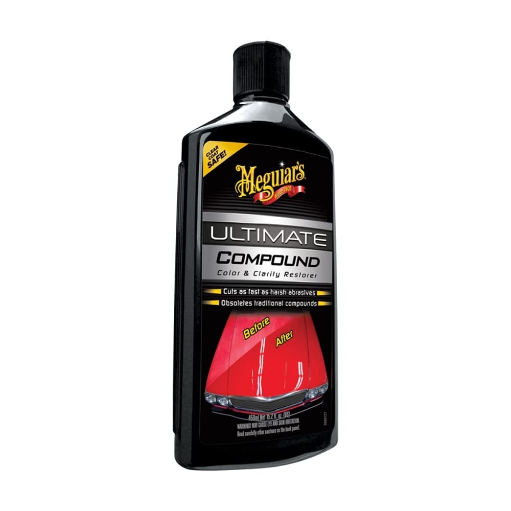 Meguiars Lustrador Ultimate 473ml: Brilho Espelhado e Proteção para seu Carro