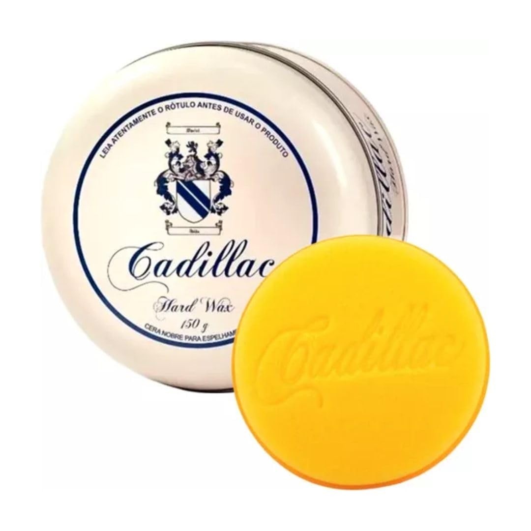 Hard Wax Pasta Cadillac 150g com Aplicador - Brilho Profundo e Proteção Duradoura