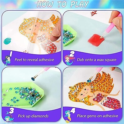 Pintura Diamante 5D: Decore com Brilho!