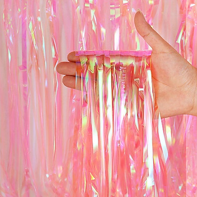 Cortina Metalizada: Decore Sua Festa com Brilho!