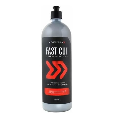 Fast Cut Autoamerica: Polidor Automotivo Corte Rápido Base D'Água 1kg | Restaure o Brilho!