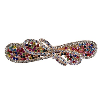 Presilha de Cabelo com Strass para Penteado – Diversas Cores e Brilho