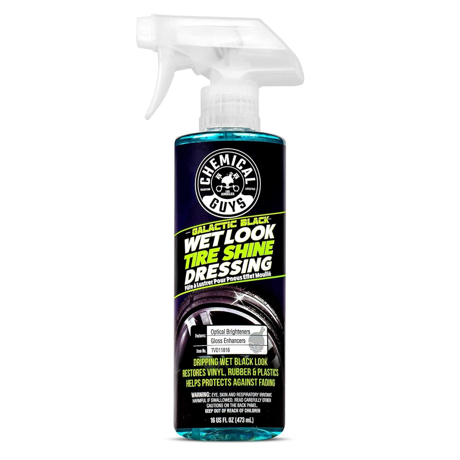 Chemical Guys Galactic Black: Brilho Intenso e Profundo para Pneus e Acabamentos